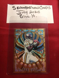 1997 Pacific Revolution Football #79 Jake Reed Minnesota Vikings - Picture 1 of 2