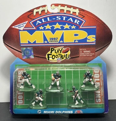 Figuras de acción All Star MVPs 2" Dan Marino Miami Dolphins edición 1997 nuevas en caja Foto 1 de 4