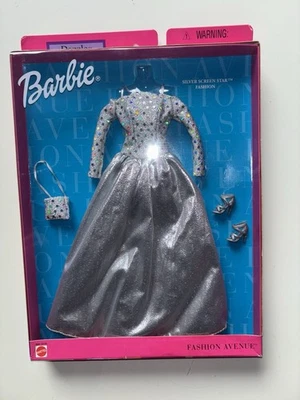 Barbie Dazzle Styles 2001 vintage 25755 pantalla plateada estrella moda Ave NRFB Foto 1 de 4