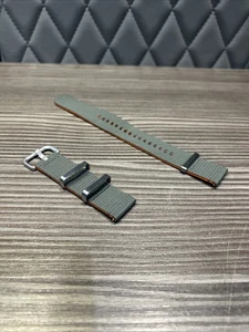 Original Samsung Stoffarmband für Galaxy Watch 4/5/6/7 - Grün, S/M - Bild 1 von 5
