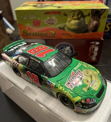 Signed Bobby Labonte #18 Interstate Batteries Shrek 2 2004 Monte Carlo 1 of 336 - Image 1 of 4