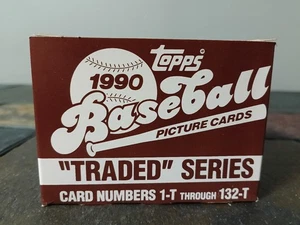 ⚾ 1990 Topps Rookie Traded MLB Baseball Factory Set *Fresh From Case* - Picture 1 of 6