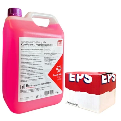 EPS 1.880.150 Thermostat + 5L FEBI G12++ für LANCIA KAPPA 2.0 08.96-10.01 FIAT - Bild 1 von 3