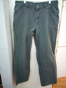 LEE X-LINE DUNGAREES Men 38X32 Loose Straight Leg Cotton Denim Jeans Gray - Picture 1 of 9