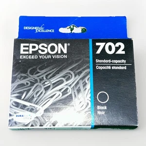 Epson C13T344120 702 Tintenpatrone Standardkapazität Schwarz 03.08.09.2026 NEU. - Bild 1 von 2