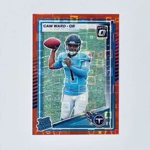 2025 Panini Donruss Cam Ward Optic Rated Rookie Preview Red Pandora #350 RC - Bild 1 von 2