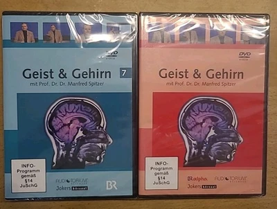 2 DVDs Spitzer Geist & Gehirn Neu - Bild 1 von 3