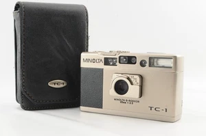 [N COMO NUEVO con Estuche] Minolta TC-1 Point & Shoot 35 mm Cámara fotográfica compacta Japón M071 - Imagen 1 de 22