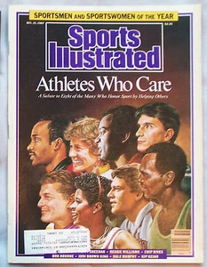 ATHLETES WHO CARE 1987 SPORTS ILLUSTRATED SPORTSMEN & SPORTWOMAN OF THE YEAR - Picture 1 of 1