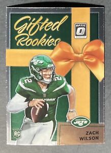 2021 Donruss Optic-Zach Wilson JETS-Gifted Rookies Insert-#GR-2 Rookie RC