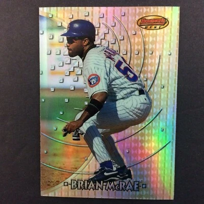 1997 Bowman's Best Refractor Brian McRae Parallel #55 MLB Chicago Cubs - Image 1 of 2
