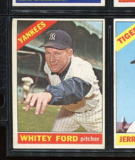 1966 O-Pee-Chee Baseball ***Set Break*** #160 Whitey Ford VGEX