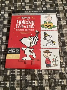 Peanuts Holiday Collection Deluxe Edition 4K UHD Blu-ray NEW - Foto 1 di 2