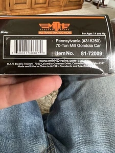 Coche góndola MTH HO PENNSYLVANIA 70 TONELADAS MILL #318250 - NUEVO EN CAJA - Imagen 1 de 5