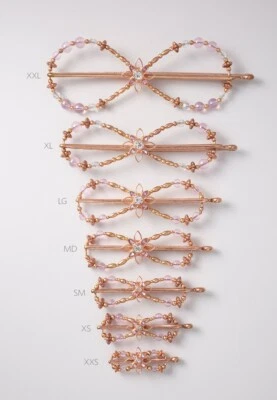 Lilla Rose Starla Rose Gold Flexi Hair Clip FX-3426 S (Small) - Image 1 of 2
