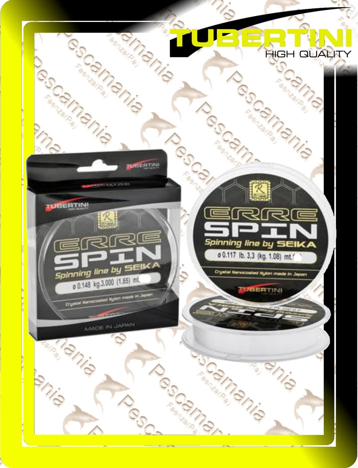 Monofilo Tubertini Seika Erre Spin 200 mt - Immagine 1 di 1