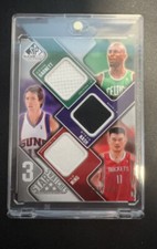 2009-10 Upper Deck SP Kevin Garnett Steve Nash Yao Ming Patch /299 #3S-NGM