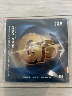 729 Friendship GS Entrenamiento Tenis de Mesa Goma 2.1MM Goma Ping Pong (Rojo) Foto 1 de 3