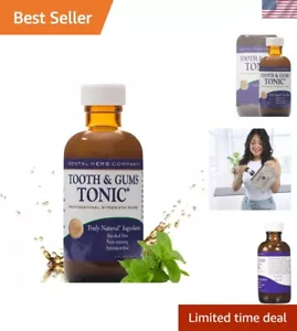 Tooth & Gums Tonic Mouth Wash - Travel Size 2 oz. for Fresh Breath Anywhere - Picture 1 of 9