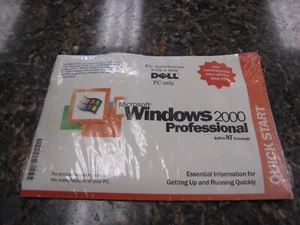 Dell Microsoft Windows 2000 Professional Reinstallation CD W2K+SP3 - New Seal - Picture 1 of 5