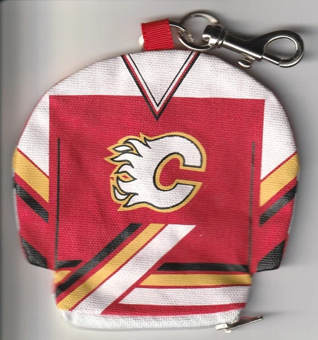Calgary Flames  Lil'  Sport Jersey Key Chain Cover