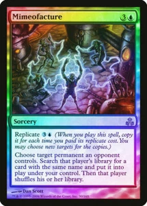 3XMimeofacture FOIL Guildpact LP/NM Blue Rare MAGIC THE GATHERING - Picture 1 of 1