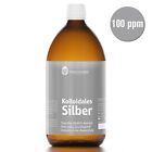 Colloidal Silver (Silver Water) 1000ml, High Purity, High Concentrated: 100 ppm!
