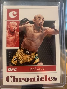 Jose Aldo #001/199 Red 2022 Panini Chronicles UFC