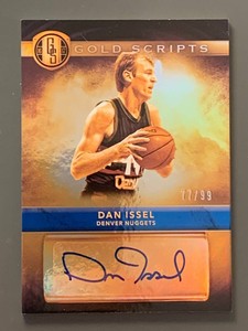 2016-17 Panini Gold Standard Dan Issel Auto /99 Denver Nuggets HOF