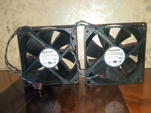 2x HP Elite 8300 8200 Pro 6200 6300 Cooling Fan Foxconn PVA092G12H 92x25mm 4wire - Afbeelding 1 van 2