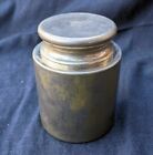 Vintage Single 5kg Calibration Brass Scale Weight