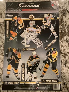 Brad Marchand Zdeno Chara Boston Bruins TEAM SET 2012 NHL Fathead Minis NEU - Bild 1 von 2
