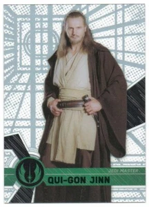 2017 Star Wars High Tek Form 1 Pattern 1 #31 Qui-Gon Jinn - Picture 1 of 1