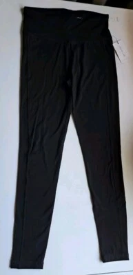 LUCKY BRAND LOS ANGELES WOMANS SOLID BLACK SOFT CLOUD LEGGINGS (SIZE: SMALL) - Image 1 of 4