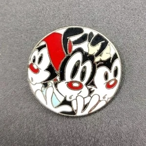 vintage 1998 Animaniacs CARTOON PROMO PINBACK/PIN Enamel Warner - Picture 1 of 3