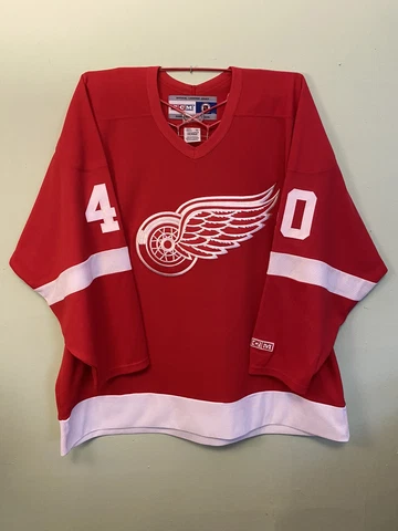 Henrik Zetterberg Detroit Red Wings Rookie Hockey NHL Jersey XXL CCM Cover