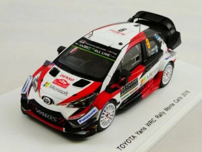 Spark Toyota Yaris #9 Lappi WRC Rallye Monte Carlo 2018 1/43 S5959 - Immagine 1 di 3