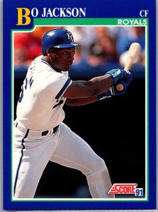 1991 Score #5 Bo Jackson Very Good