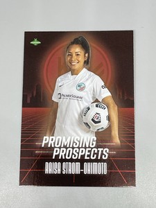 Raisa Strom-Okimoto 2021 Parkside NWSL Promising Prospects Red Foil #12