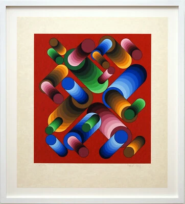 Victor Vasarely "Oslop 3" handsigniert und nummeriert - Bild 1 von 4