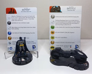 Heroclix: Batman #052 & Batcycle #V001 Vehicle - Streets of Gotham - Picture 1 of 1