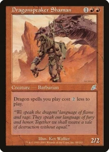 1x DRAGONSPEAKER SHAMAN - Scourge/Commander - MTG - Magic the Gathering - Picture 1 of 4
