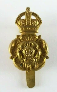 Queens Own Yorkshire Dragoons Yeomanry Cap Badge - KC - Foto 1 di 3