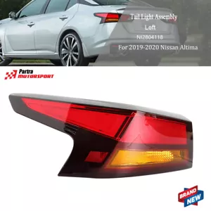 Taillights For 2019-2020 Nissan Altima Tail Light Replacement Lamps Single Left - Bild 1 von 12