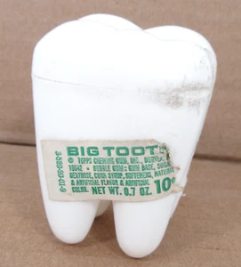 Topps Big Tooth Bubble Gum Candy Container EMPTY Rare Vintage 1971 - Picture 1 of 6