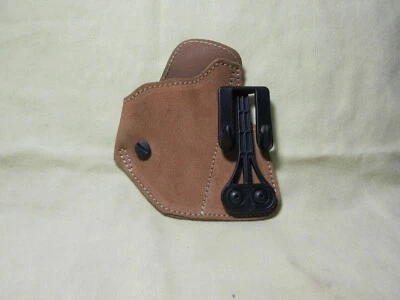 Blackhawk! Suede Leather Tuckable Holster size 5 421605BN-R - Image 1 of 4