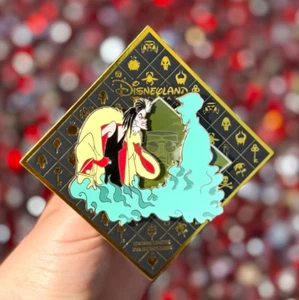 Pin Disney Villain Cruella Roger 101 Damatiens El 700 Disneyland Paris DLP - Bild 1 von 1
