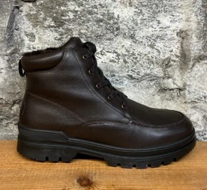 TUNDRA MENS WATERPROOF BOOTS "ELIAS" WITH ICE GRIPPERS BROWN CASUAL New In Box - Picture 1 of 6