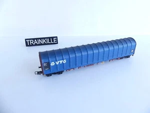 JOUEF / RIVAROSSI WAGON BACHE A BOGIES VTG - Foto 1 di 3