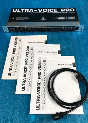 Behringer ULTRA-VOICE PRO VX2000 Professional High-Performance Voice Processor - Image 1 of 4